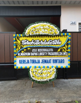 Papan Bunga Duka di Molosipat W