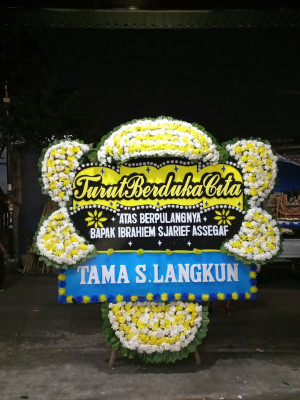 Papan Bunga Duka di Molosipat W