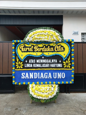 Papan Bunga Duka di Molosipat W